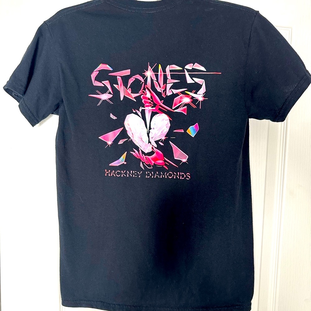 Rolling Stones Hackney Diamonds women's t-shirt, size small